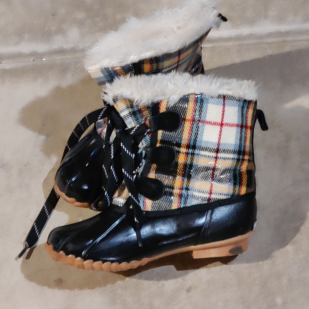 Sporto Plaid Duck Boot